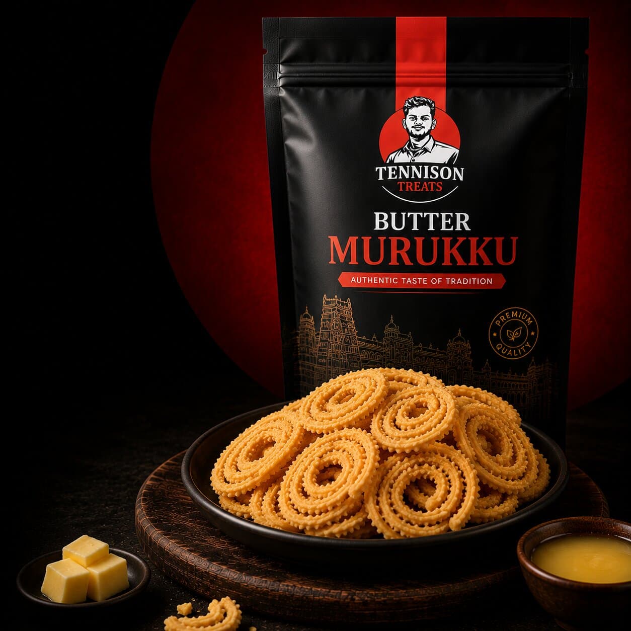 Butter Murukku