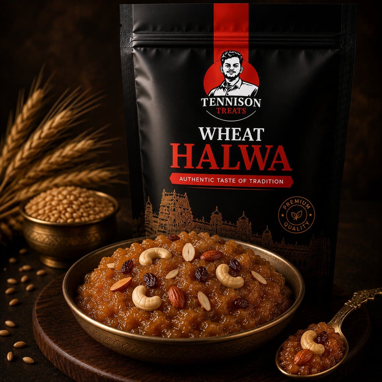 Wheat Halwa